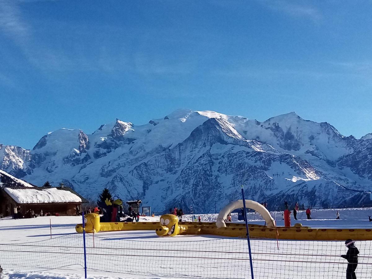 Mont Etape , F2, 42 M2, Calme, Vue Mt Blanc Passy (Haute-Savoie) Exterior foto